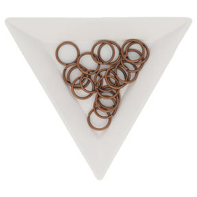 Biegeringe 10 mm – Kupfer - PerlineBeads