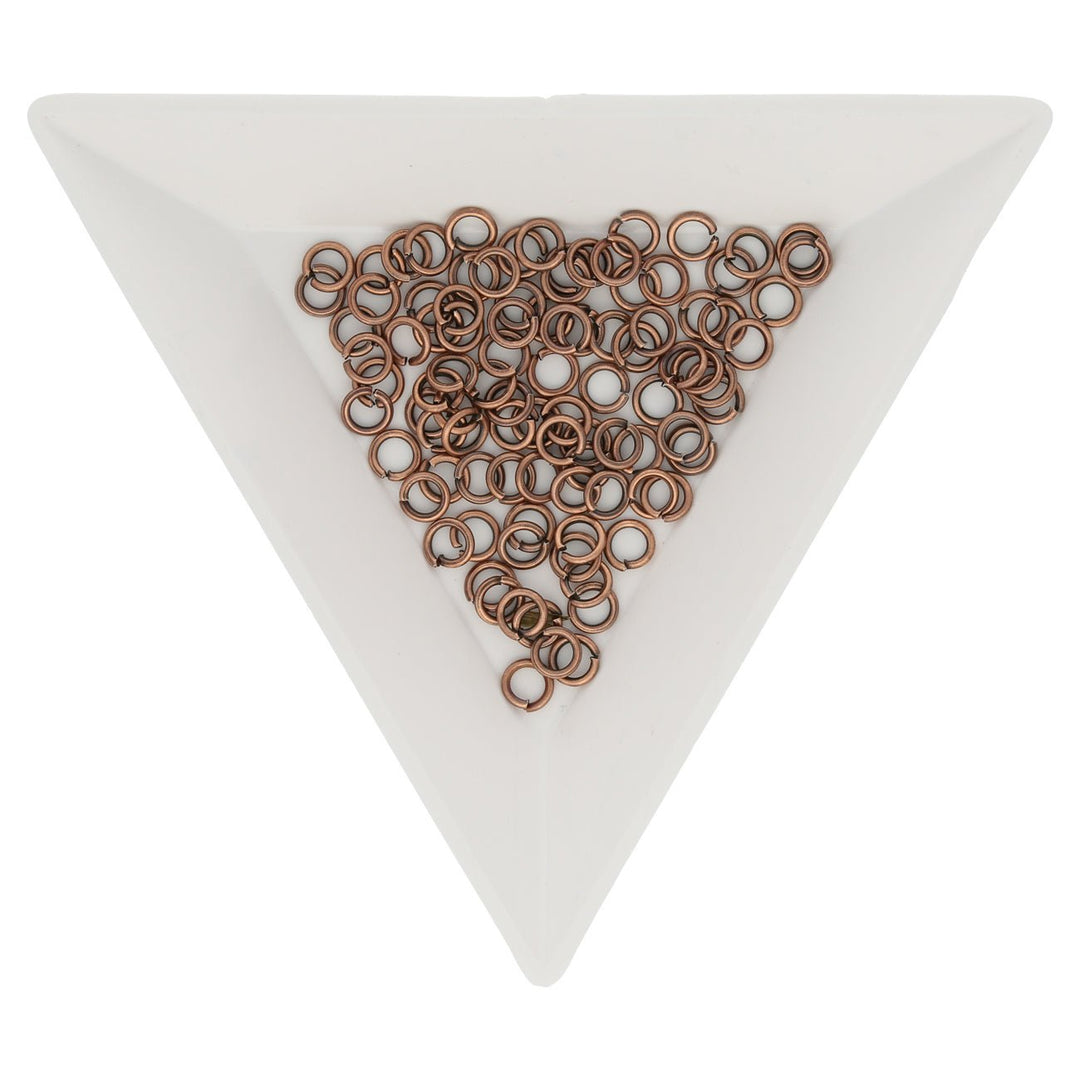 Biegeringe 4 mm – Kupfer - PerlineBeads