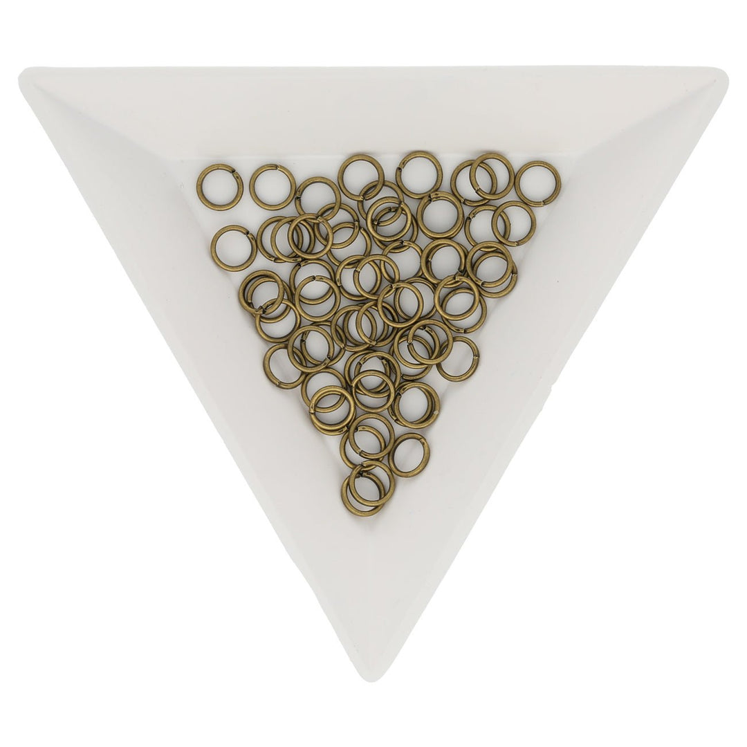 Biegeringe 5 mm – Messing - PerlineBeads