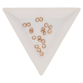 Biegeringe Edelstahl PVD - 4 mm – Rose Gold - PerlineBeads