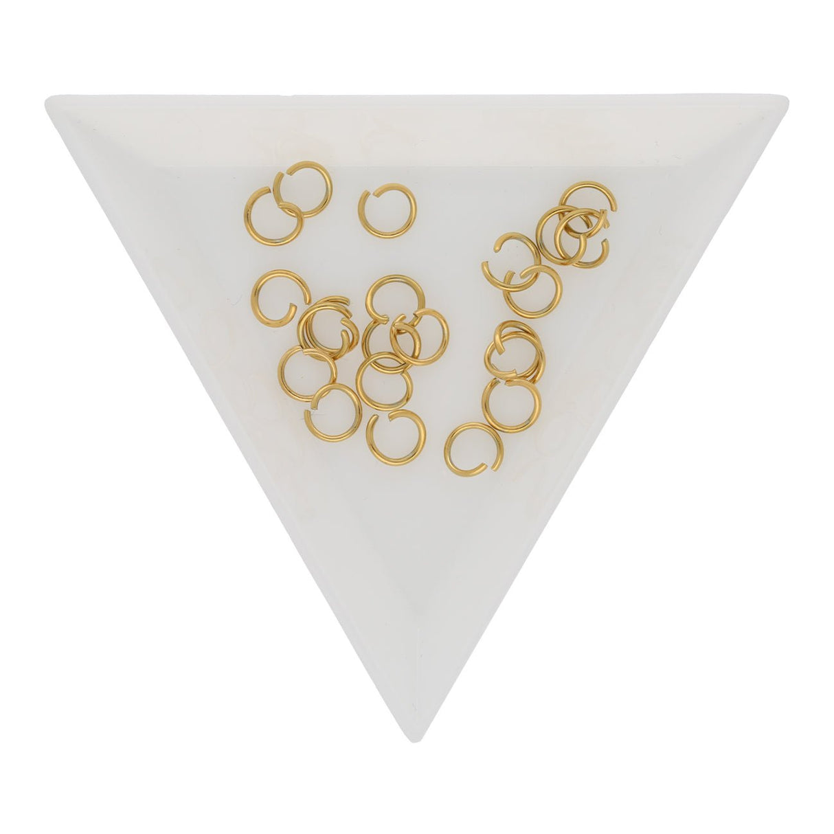 Biegeringe Edelstahl PVD - 6 mm – Gold - PerlineBeads