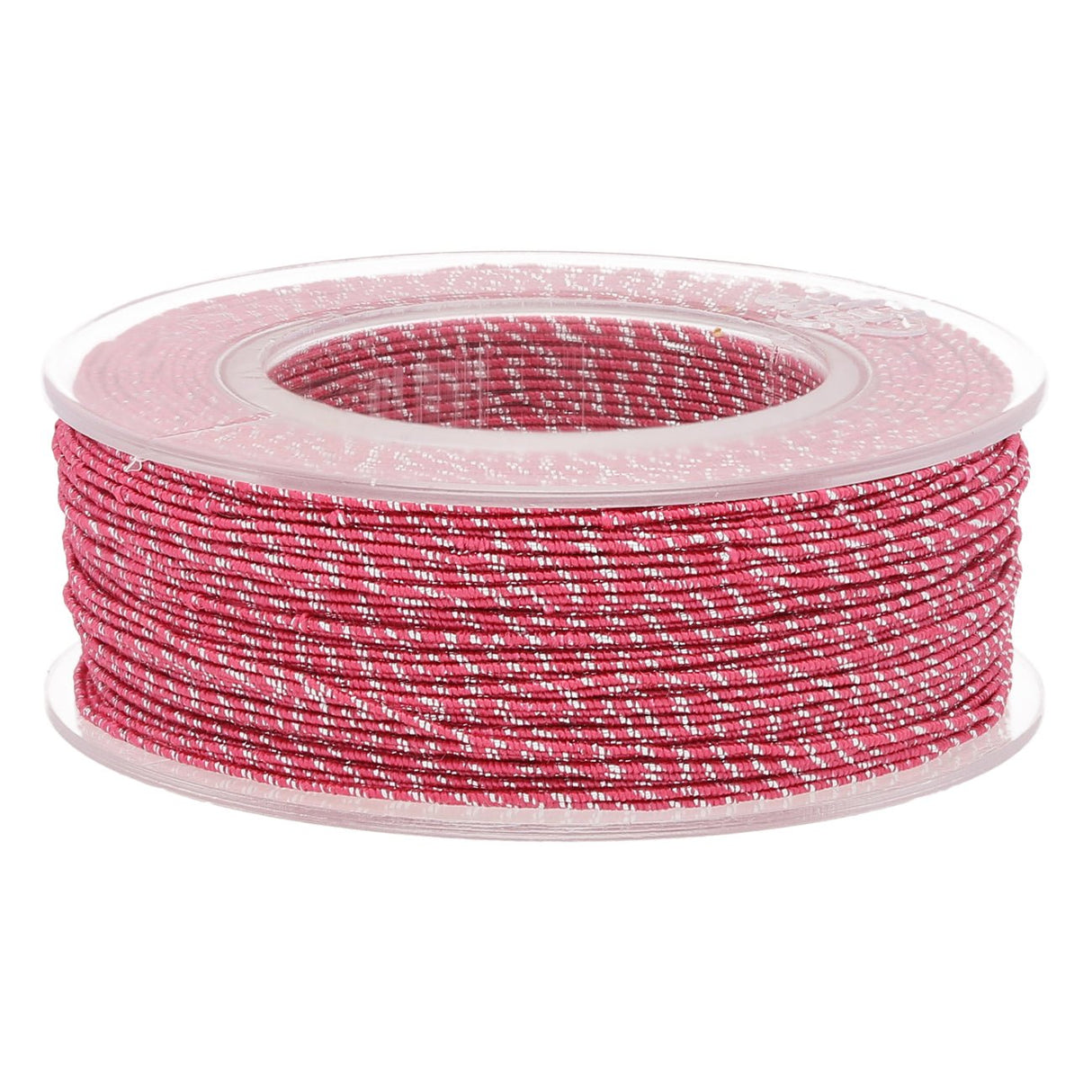 Blissino Schmuckgarn - Dunkelrosa / Silber (355/A) - PerlineBeads