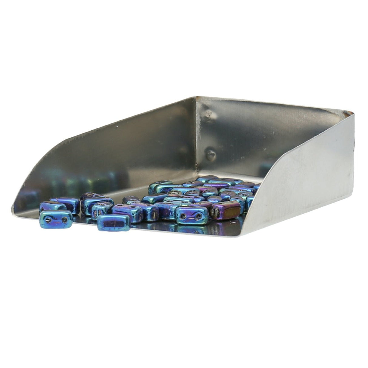 Bricks CzechMates 6x3 mm - Iris Blue - PerlineBeads