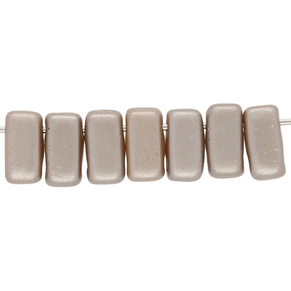Bricks CzechMates 6x3 mm - Pearl Coat Brown Sugar - PerlineBeads