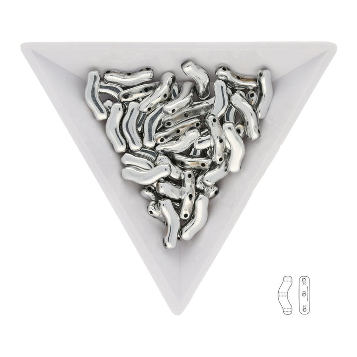 Bridge 3x12 mm – Crystal Labrador Full - PerlineBeads
