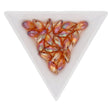 Briolettes Glasperlen mit seitlichem Loch 12x6 mm - Orange - PerlineBeads