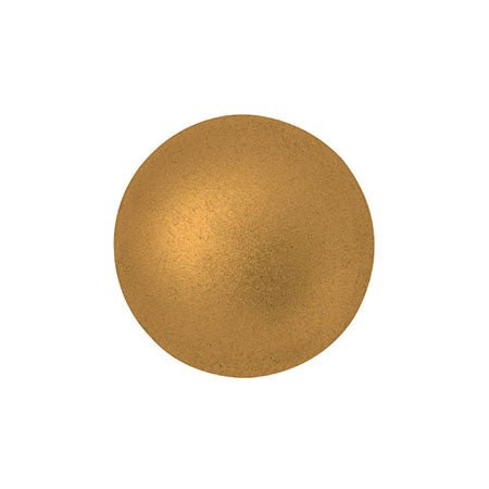 Cabochon par Puca® - 14 mm - Bronze Gold Mat (2 Stk.) - PerlineBeads