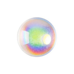 Cabochon par Puca® - 14 mm - Crystal AB (2 Stk.) - PerlineBeads