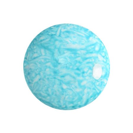 Cabochon par Puca - 18 mm - Milky Turquoise - PerlineBeads