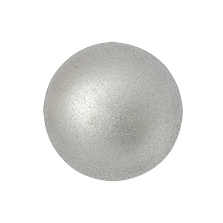 Cabochon par Puca® - 18 mm - Silver Alluminium Mat - PerlineBeads