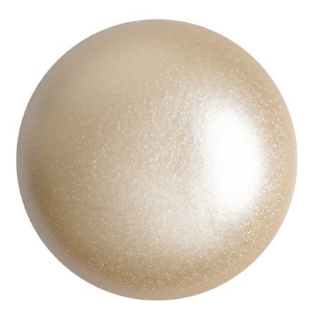 Cabochon par Puca® - 25 mm - Cream Pearl - PerlineBeads