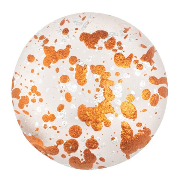 Cabochon par Puca® - 25 mm - Crystal Mat Tweedy Gold - PerlineBeads