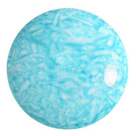Cabochon par Puca - 25 mm - Milky Turquoise - PerlineBeads