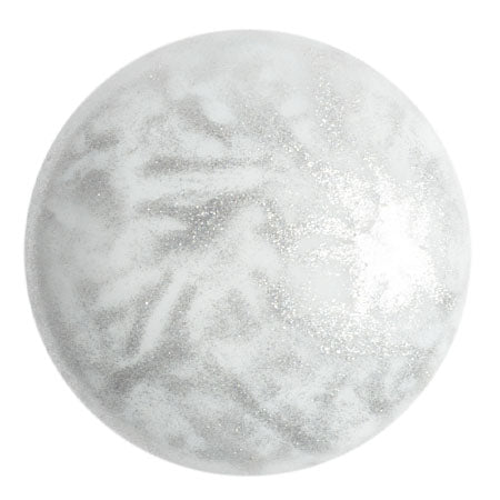 Cabochon par Puca - 25 mm - Milky White - PerlineBeads