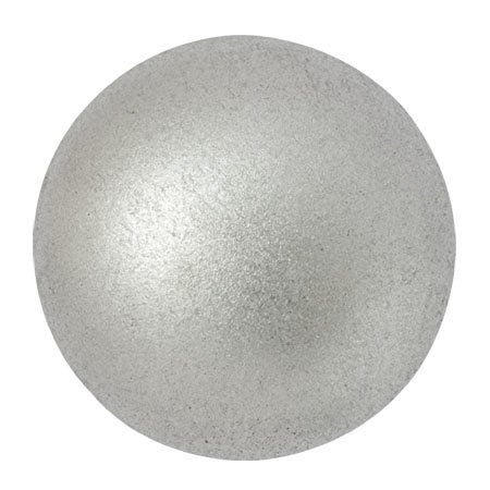 Cabochon par Puca® - 25 mm - Silver Alluminium Mat - PerlineBeads