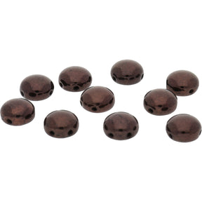 Candy Glasperle 8 mm - Jet Purple Bronze - PerlineBeads