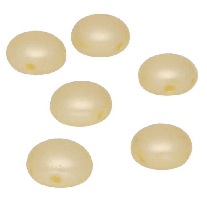 Candy Glasperle 8 mm - Pastel Cream - PerlineBeads