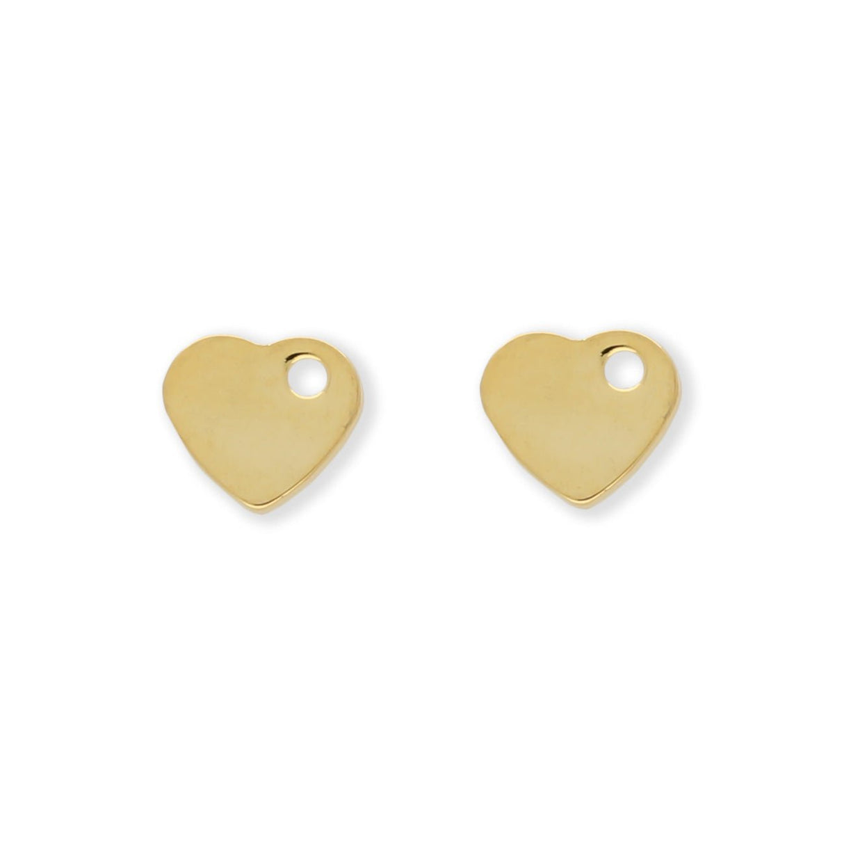 Charm-Anhänger Herz - Edelstahl - PerlineBeads