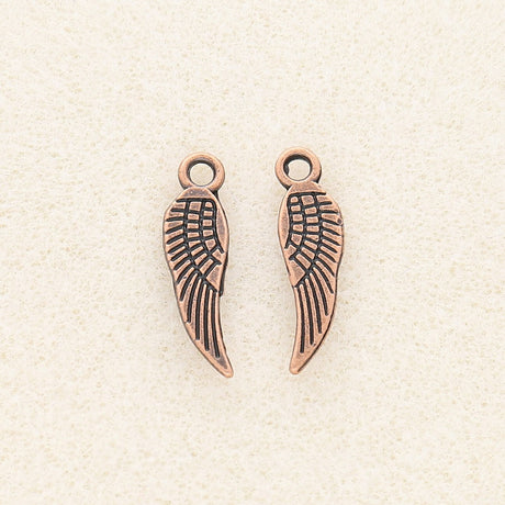 Charm-Anhänger Kleiner Engelsflügel - PerlineBeads