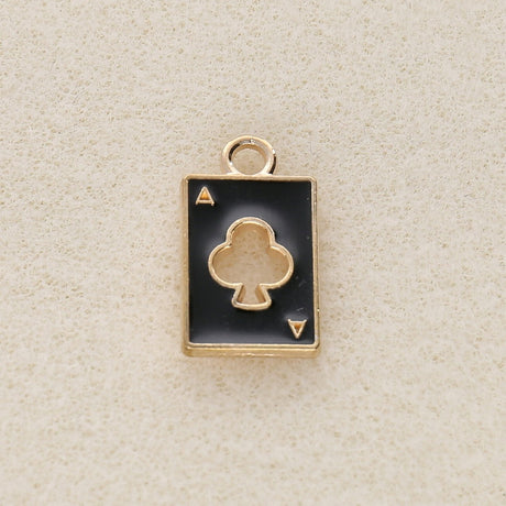 Charm-Anhänger Pokerkarte - PerlineBeads