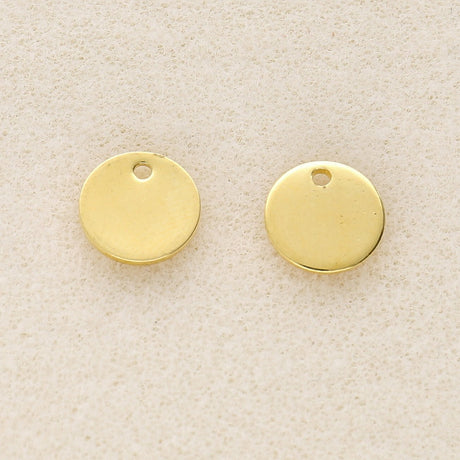 Charm-Anhänger rund - PerlineBeads