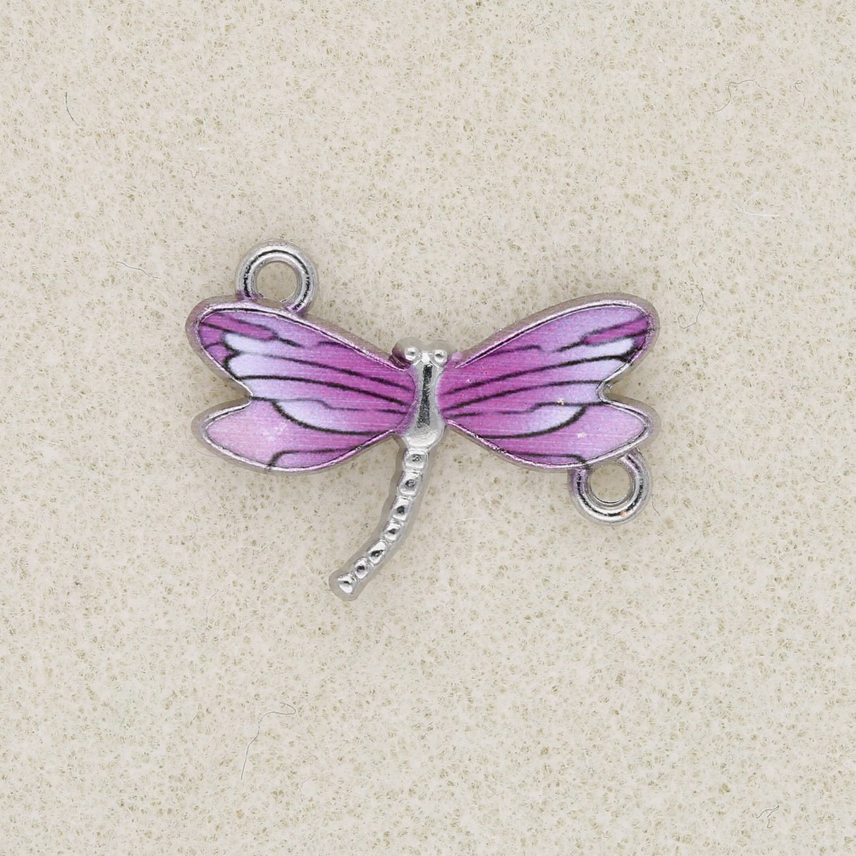 Charm-Anhänger / Verbinder Libelle - Purple - PerlineBeads