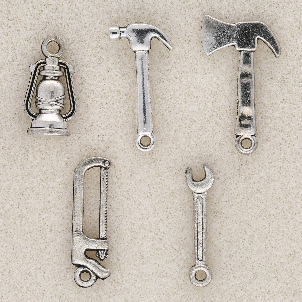 Charm Set “Tools II” (5 Stk.) - PerlineBeads