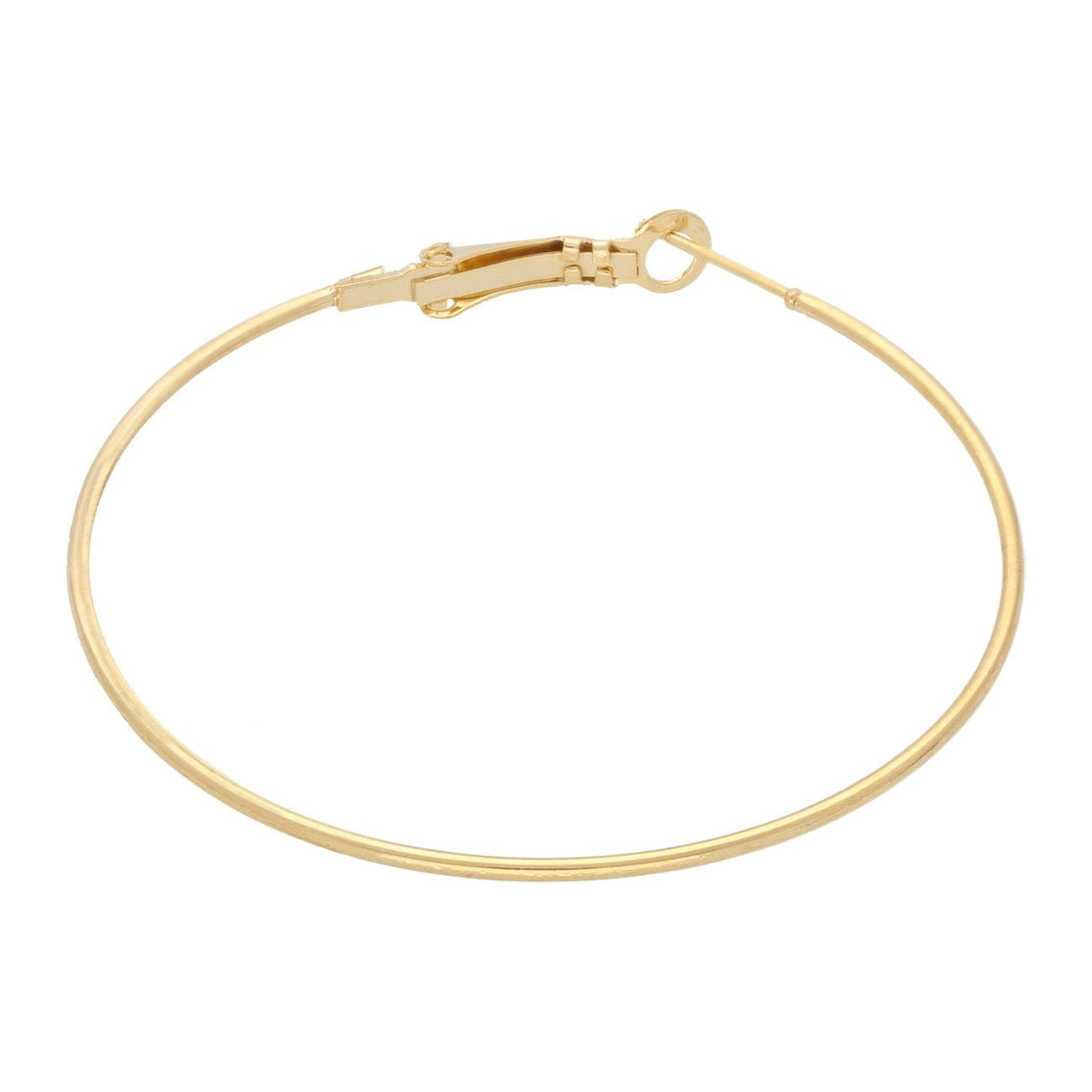 Creolen 53 x 48 mm – Vergoldet - PerlineBeads