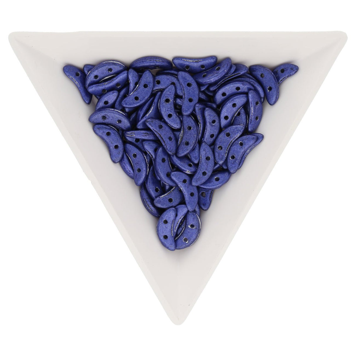 Crescent 3 x 10 mm - Metallic Violet - PerlineBeads