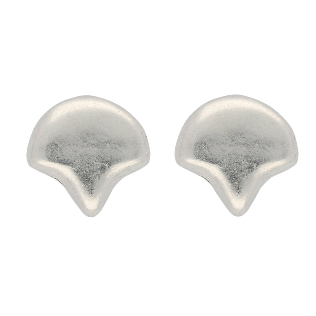 Cymbal™ Alopronia-Ginko Ohrringe - Silver Plate - PerlineBeads