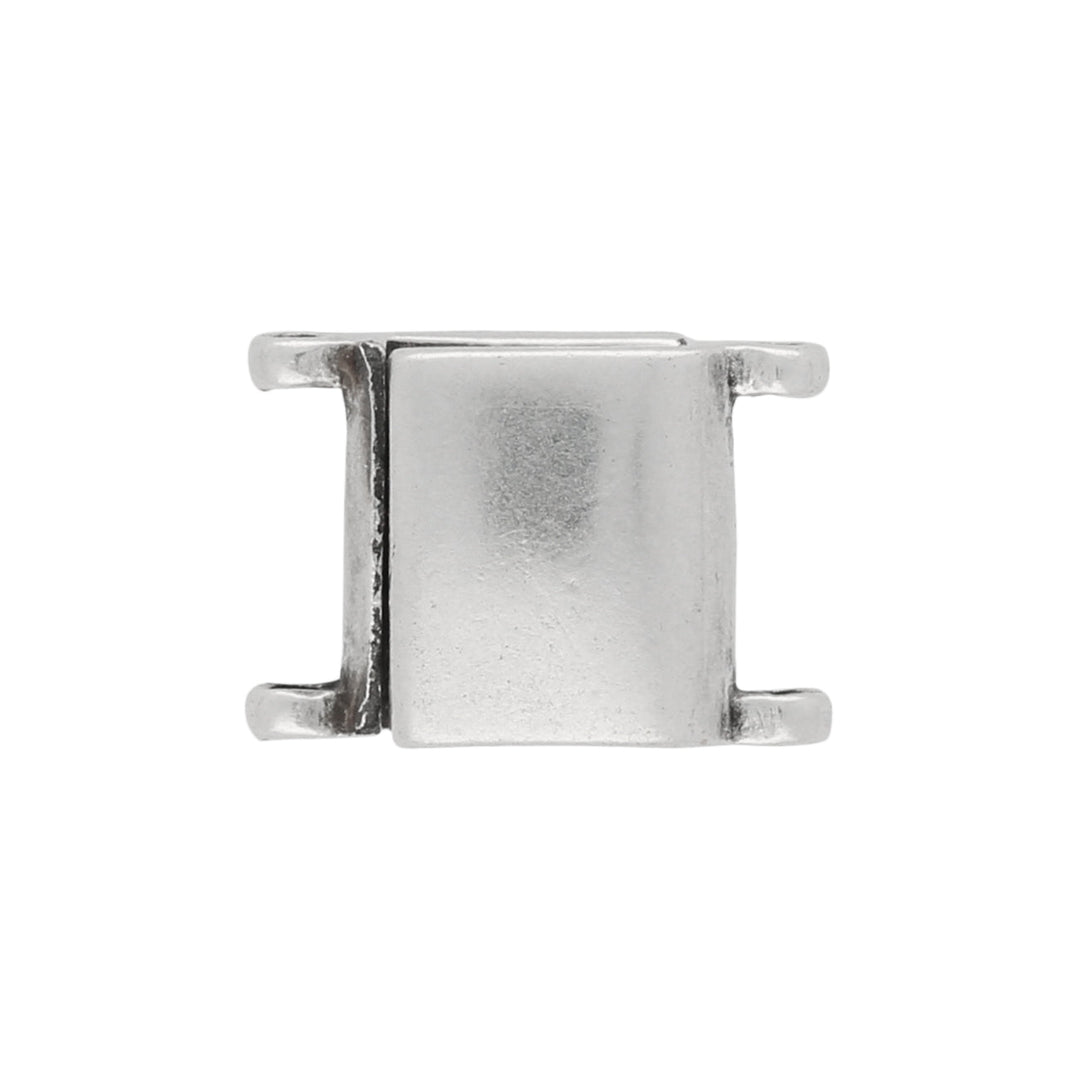 Cymbal™ Axos II Delica Magnetic Clasp - Silver Plate - PerlineBeads