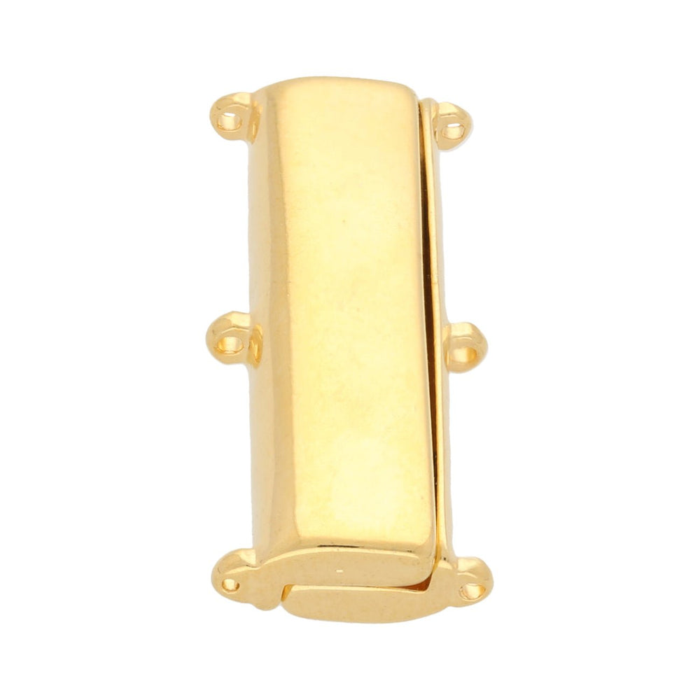 Cymbal™ Axos III Delica Magnetic Clasp - 24K Gold Plate - PerlineBeads