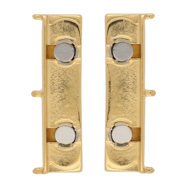 Cymbal™ Axos III Delica Magnetic Clasp - 24K Gold Plate - PerlineBeads