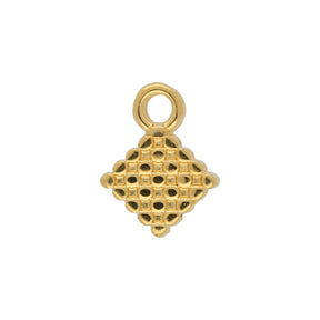 Cymbal™ Fero-Silky Side Bead Ending - Gold Plate - PerlineBeads