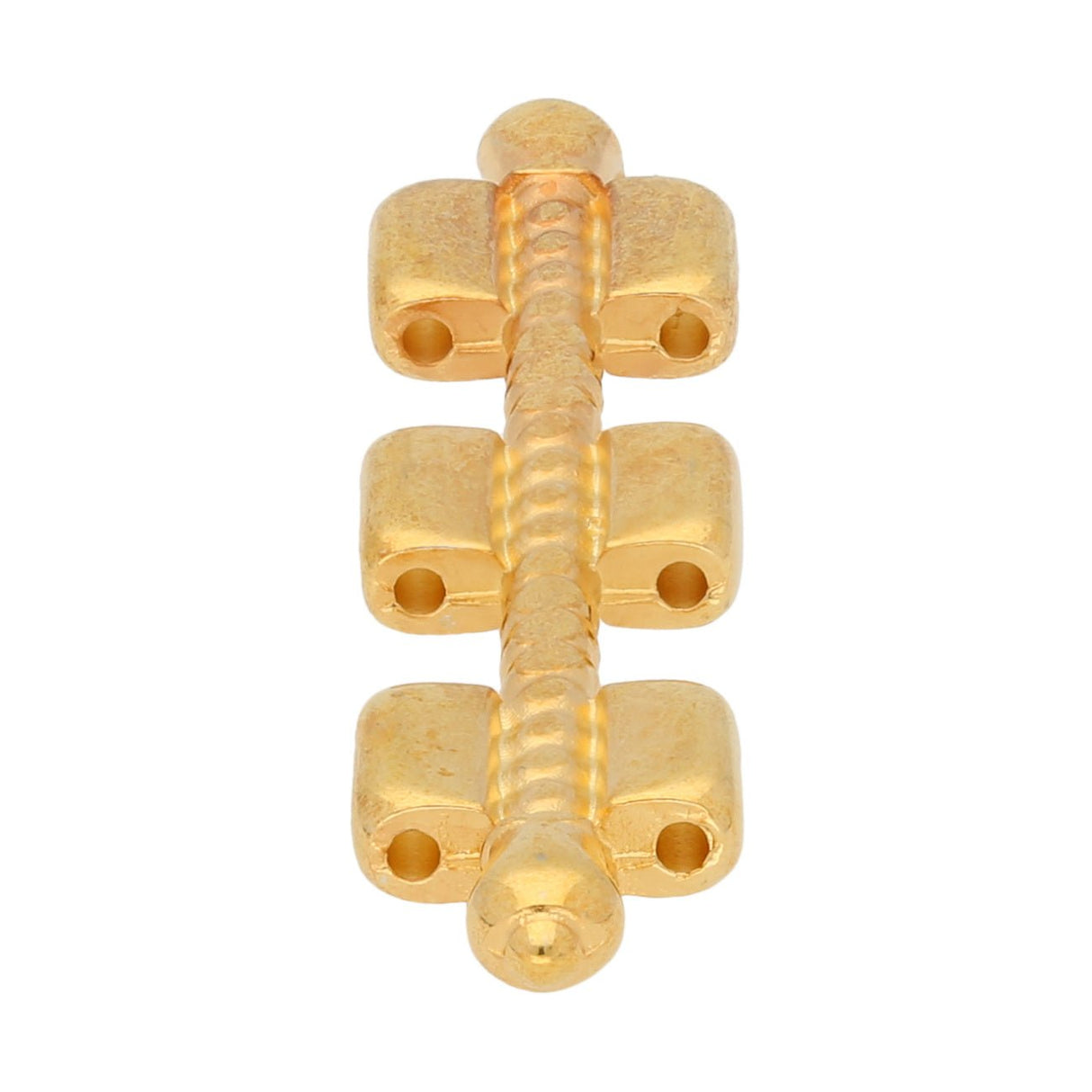 Cymbal™ Kalogeros-Tila Bead Connector – Vergoldet 24 karat - PerlineBeads