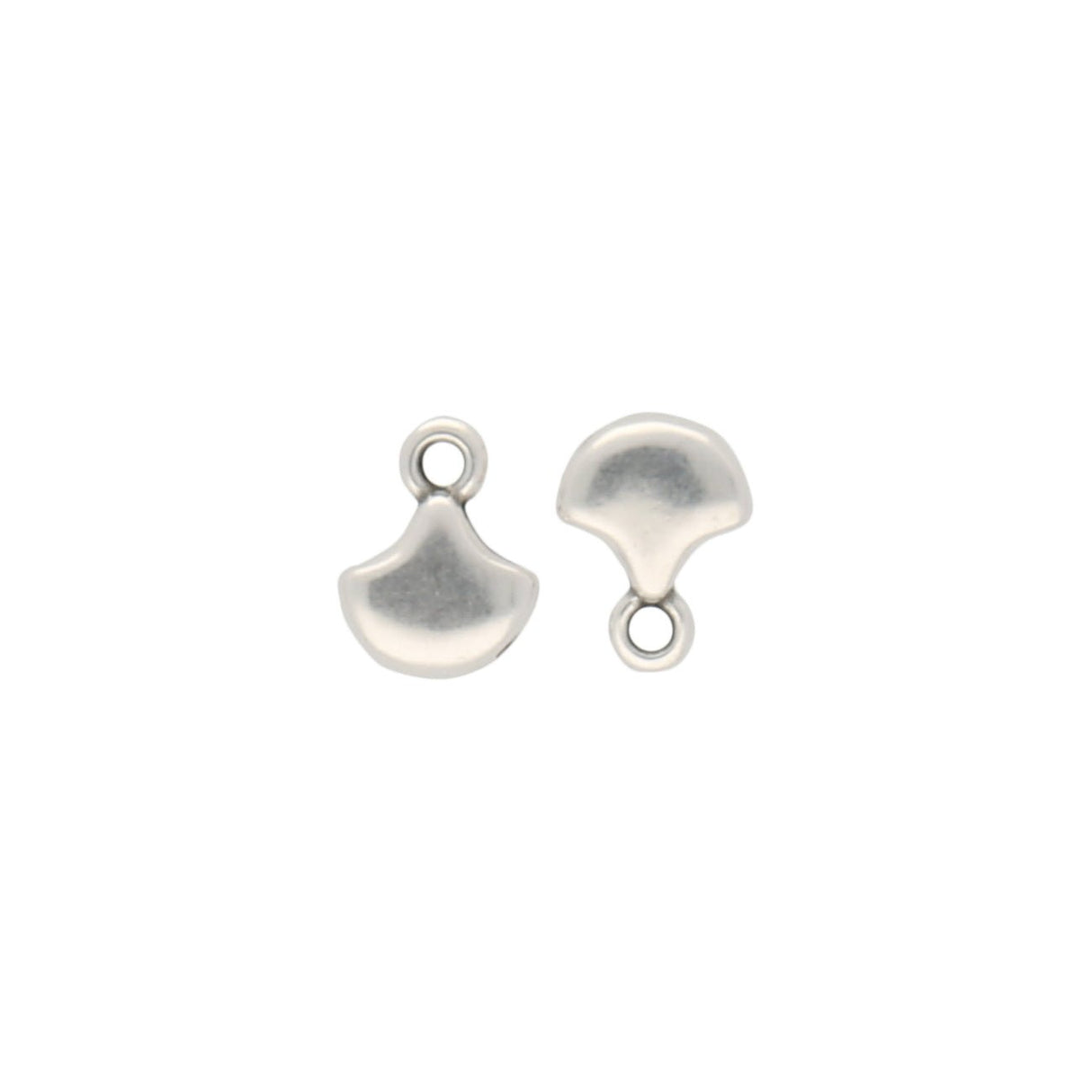 Cymbal™ Karavos-Ginko Bead Ending - Silver Plate - PerlineBeads