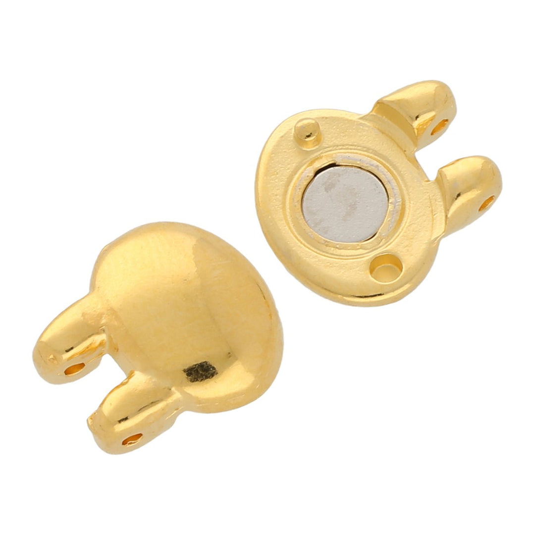Cymbal™ Kypri II SuperDuo Magnetic Clasp - 24K Gold Plate - PerlineBeads