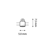 Cymbal™ Piperi - Tila Bead Ending - 24K Gold Plate - PerlineBeads