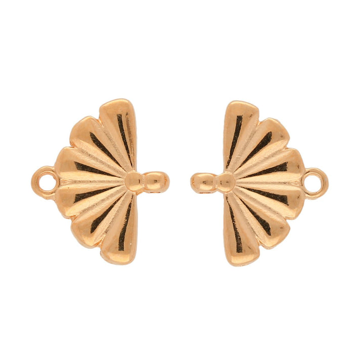 Cymbal™ Sitia-8/0 Bead Ending - Rose Gold Plate - PerlineBeads