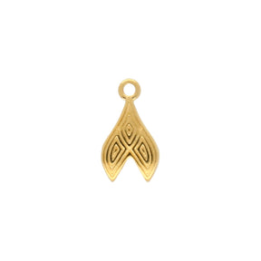 Cymbal™ Tourlos II-GemDuo Bead Ending - 24K Gold Plate - PerlineBeads