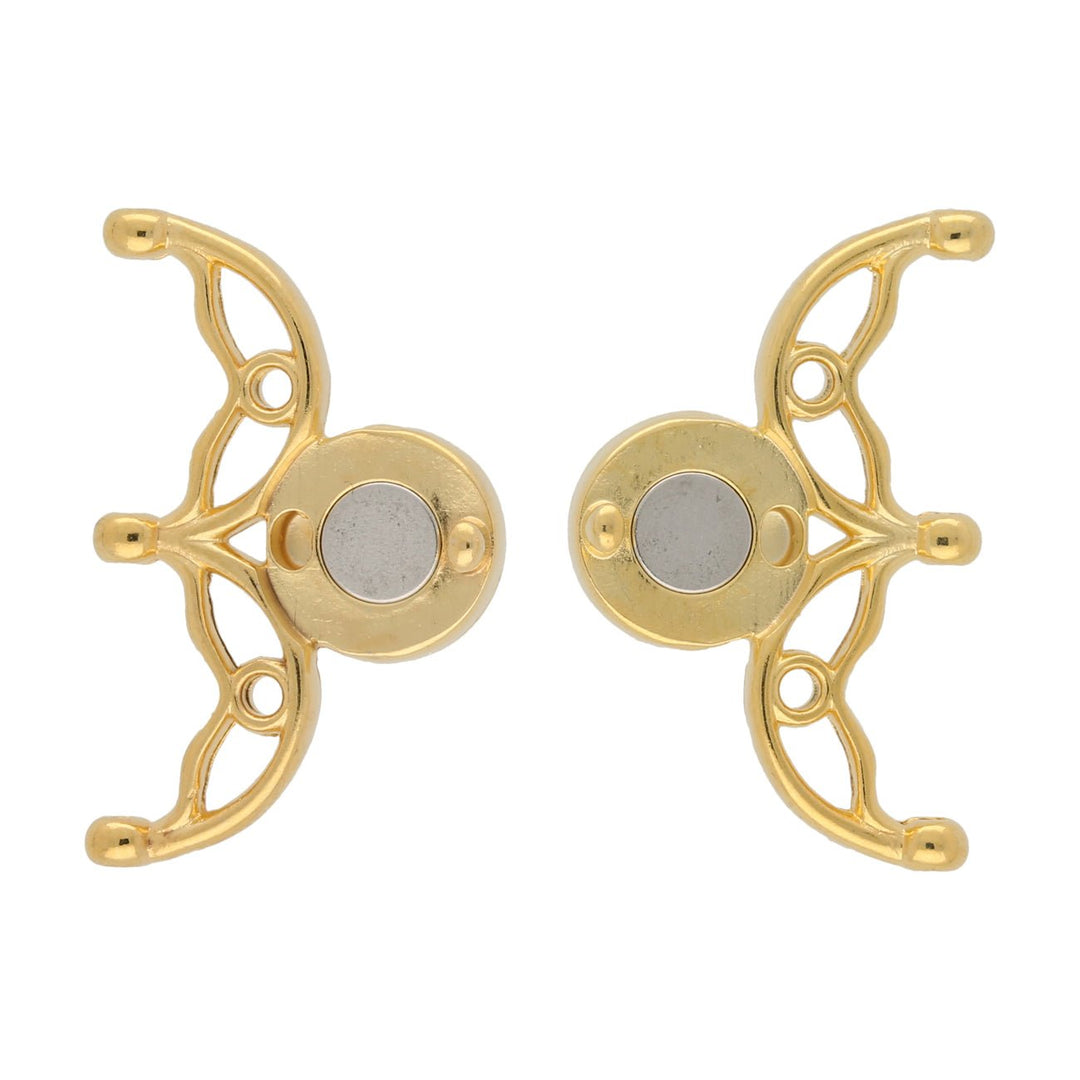 Cymbal™ Volakas III 8/0 Magnetic Clasp - 24K Gold Plate - PerlineBeads