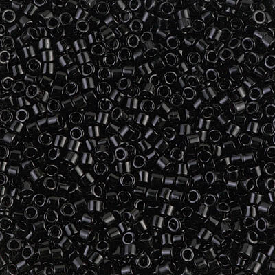 Delica 10/0 - DBM0010 - Black - PerlineBeads