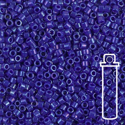 Delica 10/0 - DBM0216 - Opaque Royal Blue Luster - PerlineBeads