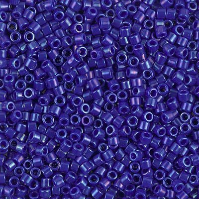 Delica 10/0 - DBM0216 - Opaque Royal Blue Luster - PerlineBeads