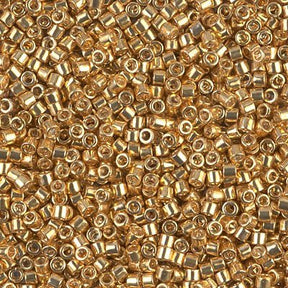 Delica 10/0 - DBM0410 - Galvanized Yellow Gold Dyed - PerlineBeads
