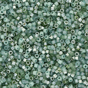 Delica 11/0 - DB-MIX9043 - Mix Sagebrush - PerlineBeads
