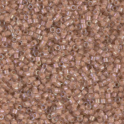 Delica 11/0 - DB069 - Lined Beige - PerlineBeads
