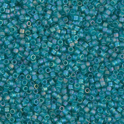 Delica 11/0 - DB1283 - Matte Carribean Teal - PerlineBeads