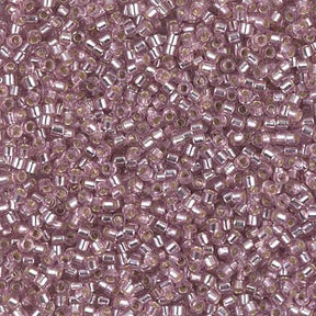 Delica 11/0 - DB1434 - Silver Lined Pale Rose - PerlineBeads