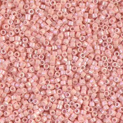 Delica 11/0 - DB1503 - Opaque Light Salmon AB - PerlineBeads